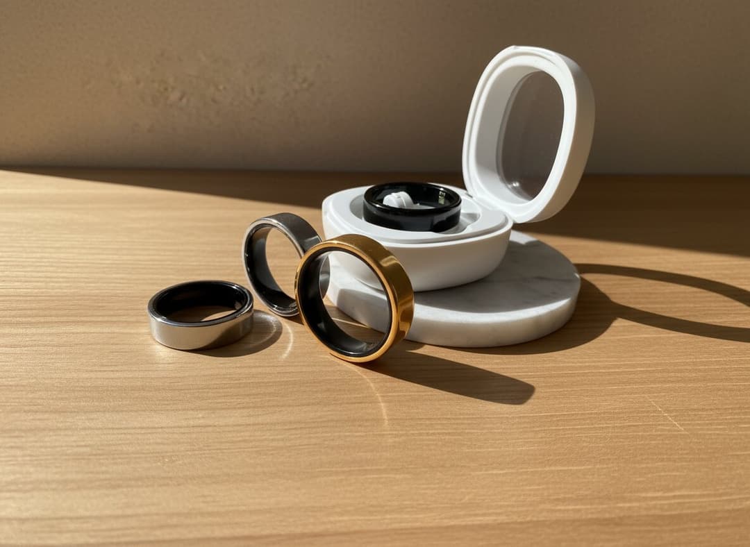 ö Ring 智能健康戒指 - 高端设计